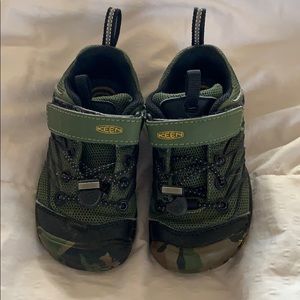 Keen Green Camo Sneakers